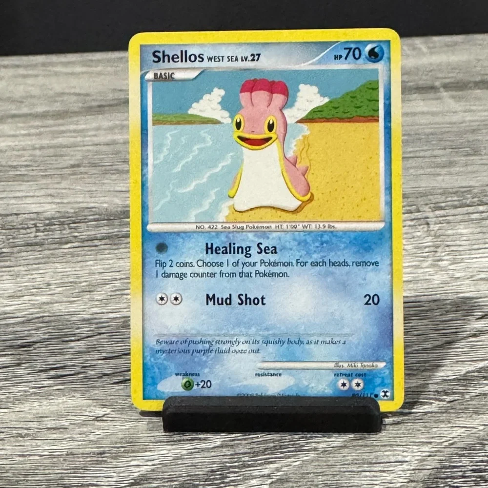 Pokémon | Rising Rivals #80/111: Shellos (2009) - Collectible Trading Card - Picture 1 of 15